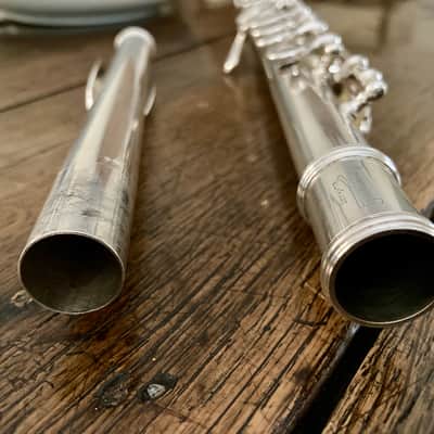 Armstrong Eb flute, RARE "Soprano Flute" silver image 14