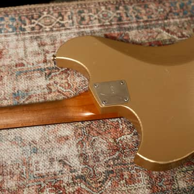 Novo - Voltur J - Shoreline Gold - Fralin HC Alnico P90’s. NEW, (Authorized Dealer) image 9