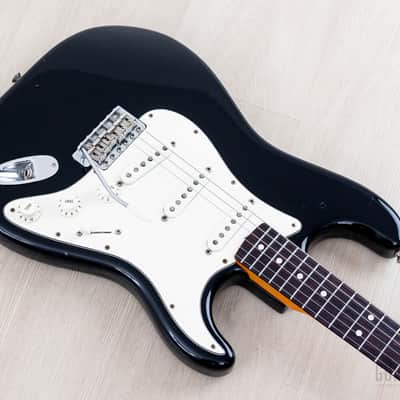 1984 Fender Fullerton American Vintage ‘62 Stratocaster Black w/ Case, Hangtags image 9