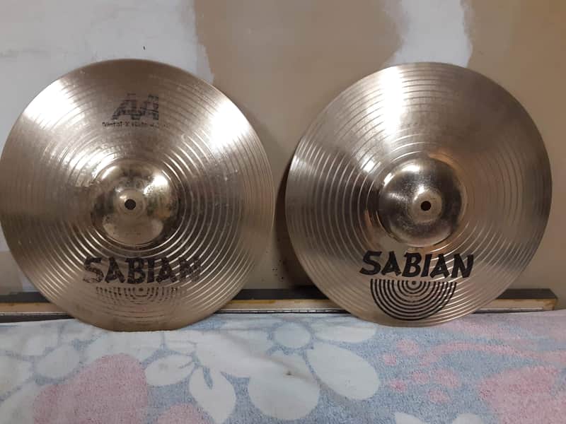 Sabian 14" AA Metal Hi-Hat Cymbals (Pair) image 1