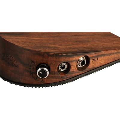 Ortega Digital Singer-Songwriter Percussion Stomp Box with 5 Samples, AAA Striped Ebony (HKPROX-SE) image 3