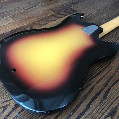 Hagstrom LEFTY F-400 Late 60’s Sunburst w/ OCBC image 12