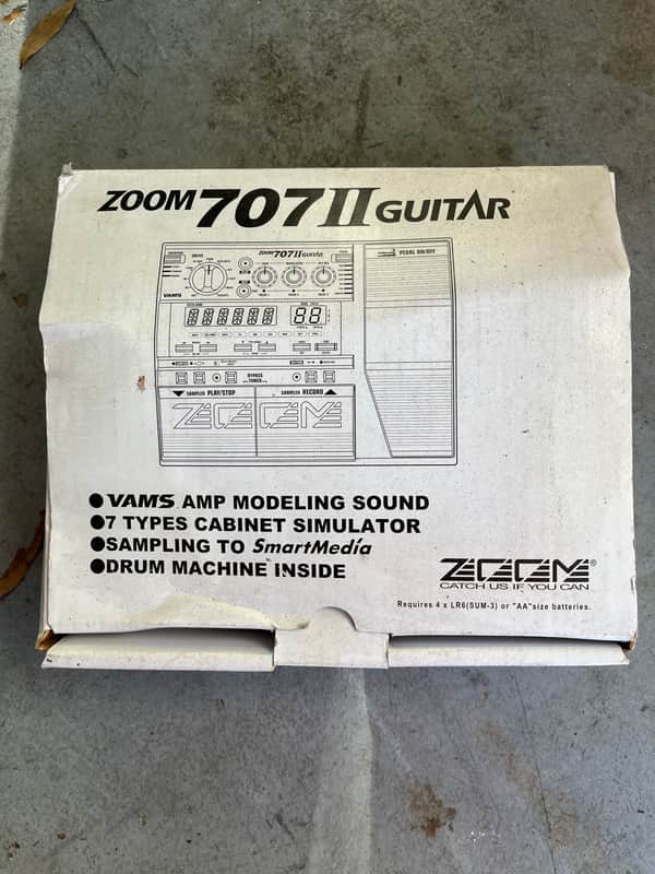 Zoom 707II Guitar 2002 - 2003 - Black image 1