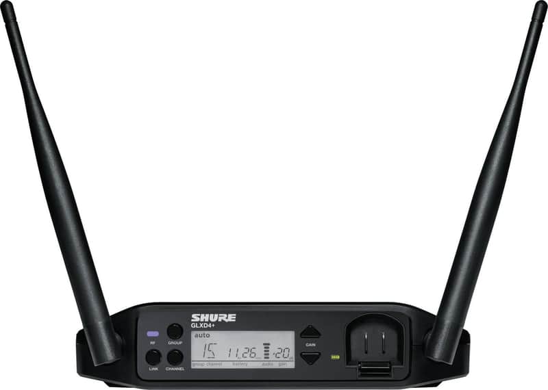 Shure GLXD4+ Digital Wireless Tabletop Receiver image 1