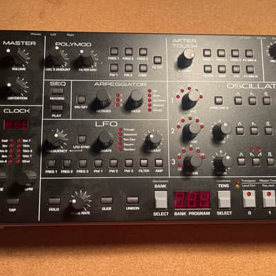 Sequential Trigon-6 Desktop 6-Voice Polyphonic Synthesizer 2023 - Present - Black with Wood Sides image 3