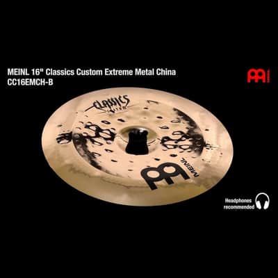 Meinl Classics Custom Extreme Metal China Cymbal 16" image 2