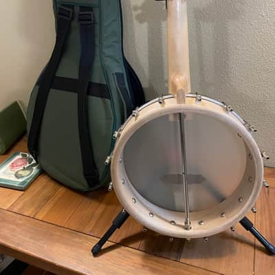 Deering Goodtime banjo ukulele 2020s - Natural blonde maple image 2