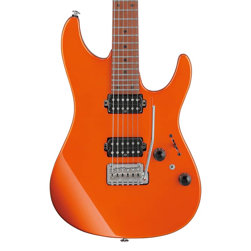 Used Ibanez AZ2402 AZ Prestige Electric Guitar w/Case - Roadster Orange Metallic image 1