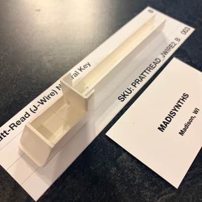 ORIGINAL Pratt Read Replacement B Key (J-Wire Keybeds) for ARP 2500/2600, Moog Minimoog, Oberheim OBX/OBXa/OB8, Sequential Prophet-5/10, PPG Wave 2.2, EML 500, and more image 2
