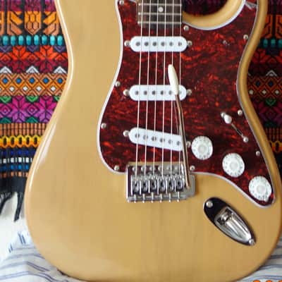 Alder Strat-type body with Light Roast hand wound pickups image 2