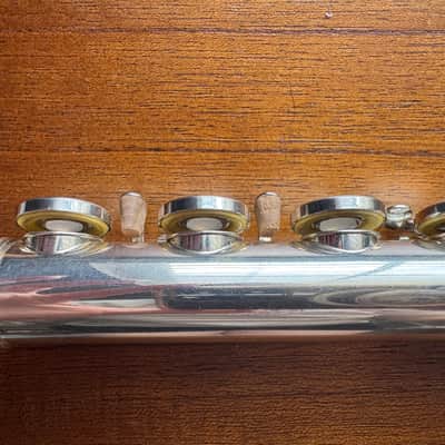 Jupiter 611RBSO Deluxe Standard Series Open-Hole Flute with Offset G, B-Foot 2010s - Silver-Plated image 15