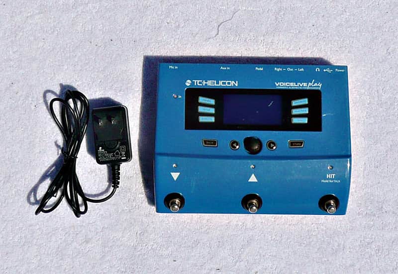 TC Helicon VoiceLive Play Vocal Effects Processor with Original Power Supply - PV MUSIC Guitar Shop / Electronics Shop Inspected / Tested - Excellent Working / Functioning Condition - Very Good Cosmetic Condition​ - Free Shipping