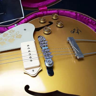 Gibson Custom Shop Memphis Scotty Moore Signature ES-295 Hand Signed, Gold Finish (25 of 81) VOS image 5