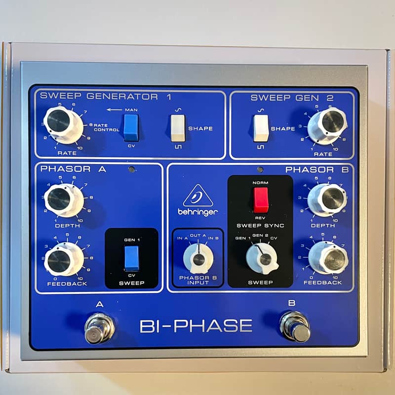 Behringer Bi-Phase (Lawsuit) 2022 Blue / White image 1