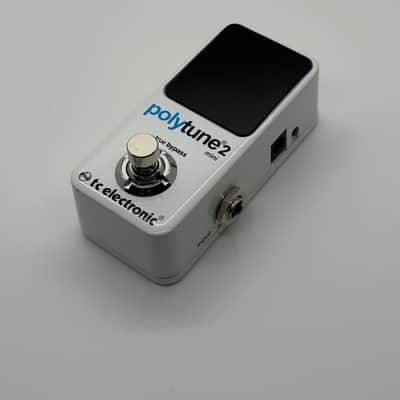TC Electronic PolyTune 2 Mini Tuning Pedal 2010s - White image 2