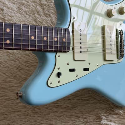 Fender Vintera III Mid '60s Jazzmaster Sonic Blue Electric Guitar image 20