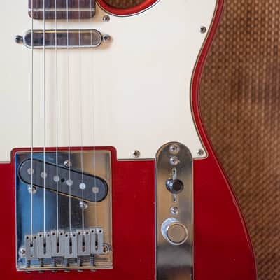 2006 Fender USA American Standard Telecaster - in Chrome Red image 8