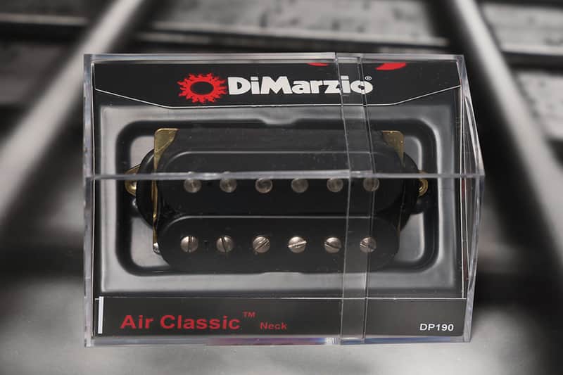 DiMarzio DP190BK Air Classic Neck Humbucker - Black / Standard Spaced image 1