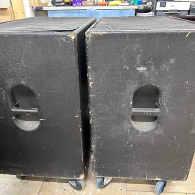 EAW FR250Z Dual 15" Subwoofers PAIR 1000 Watts w/Covers #3 - READ image 6