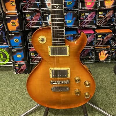 Dean Soltero Standard guitar in trans amber - Made in Korea image 5