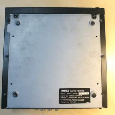 Yamaha EME-1 Efectos DSP Reverb / Delay 1/2 rack + MIDI. EMT10 Yamaha REVERB image 4