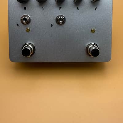 RCO Pedals Subarashi Fuzz (Team Awesome Fuzz Machine build) 2025 - Raw aluminum with black vintage console style knobs image 2