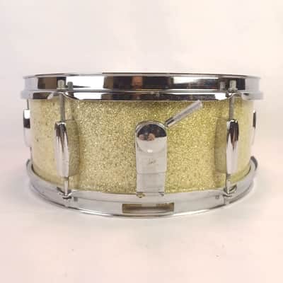 *Starlight 5.5x14" Snare Drum Silver Sparkle MIJ Japan Vintage 60s 3Ply Lauan* image 2