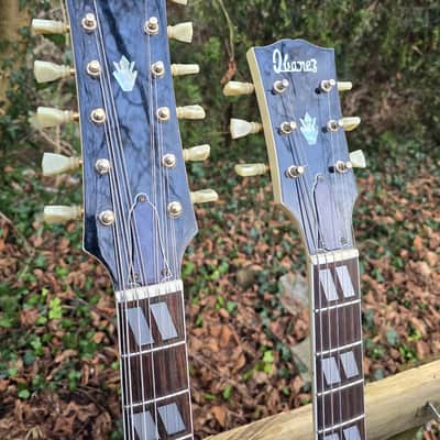 Ibanez 2402DX-WH Double Cutaway Double Neck 1974 - 1977 - White Bild 13