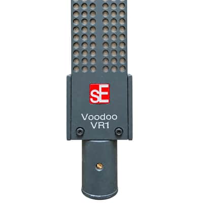 sE Electronics Voodoo VR1 Passive Ribbon Microphone w/ Wood Case, Clip & 25ft XLR Cable image 2