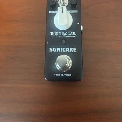 SONICAKE Rude Mouse Distortion Pedal 2026 - Black image 1