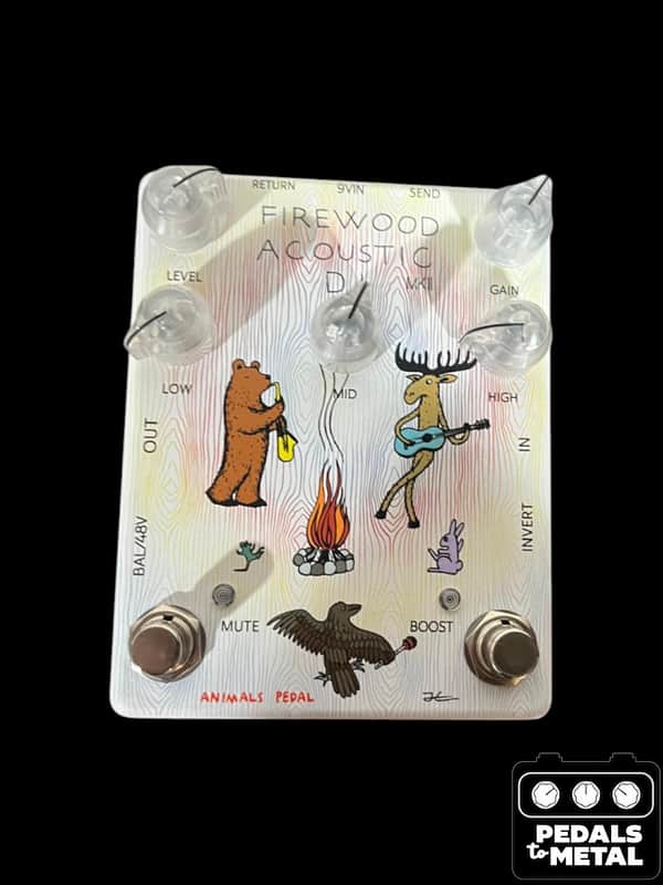 Animals Pedal Firewood Acoustic DI MKII 2018 - Present - White