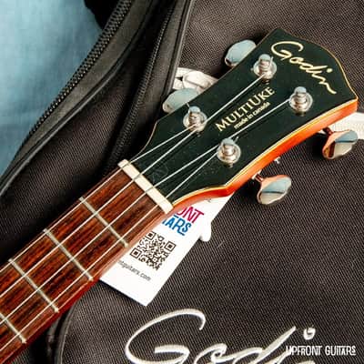 USED Godin MultiUke Natural 2017 Acoustic-Electric Ukulele w/Godin Gig Bag image 6