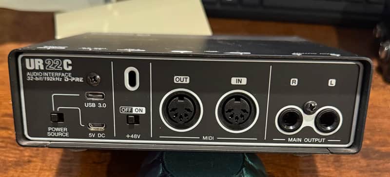 Steinberg UR22C USB 3.0 Audio Interface 2019 - 2020 - Black image 1