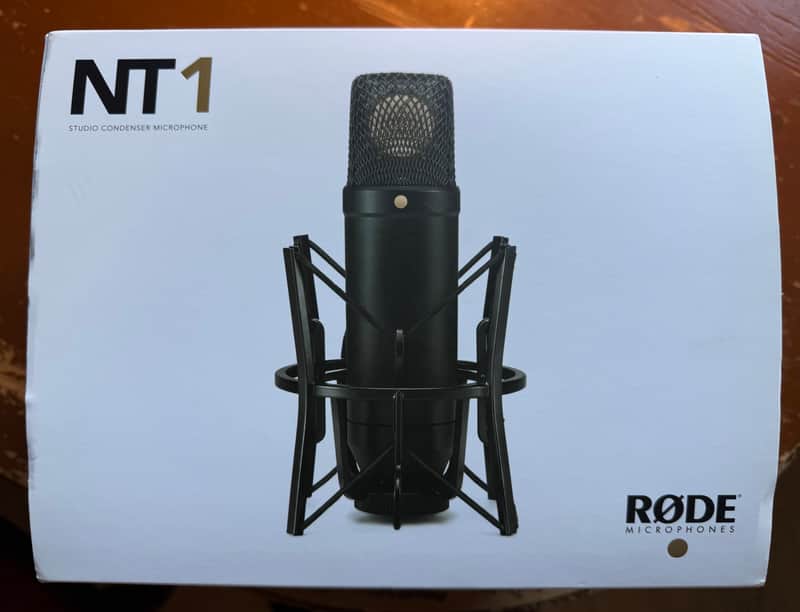 RODE NT-1 KIT with Shockmount and Pop Filter 2010s - Black image 1