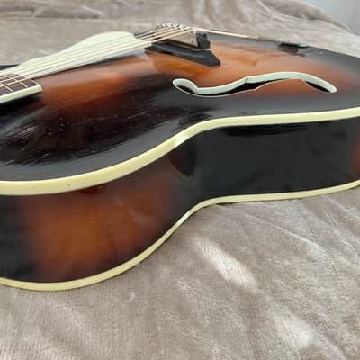 1956 Arnold Hoyer Famos Model/ Hand carved solid alpine sprucle top, solid one piece maple back image 6