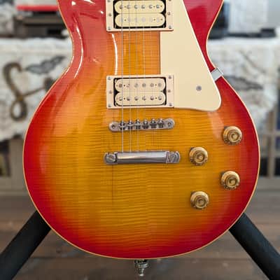 Aria Pro II LS-800VD Leopard Model 1980 - Cherry Sunburst - Les Paul Standard - Made In Japan - MIJ image 2