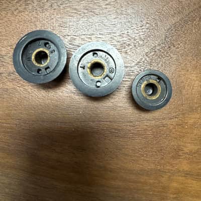Fender Vintage Jazz Bass Knob Set Knobs 1960’s image 2