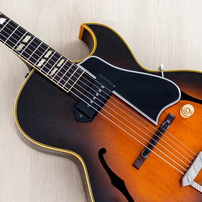 1950 Gibson ES-175 Vintage Archtop Electric Guitar Sunburst w/ Case image 8