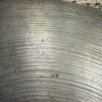 Vintage Zildjian Avedis A 1970's Traditional 13" Hi Hat Cymbals image 9