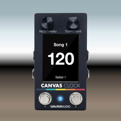 Walrus Audio Canvas Clock 2025 - Present - Black image 1