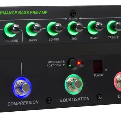 Trace Elliot Transit B Bass Multi-Effect Preamp 2020's- Black image 4