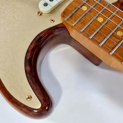 Fender Stratocaster Artisan Claro Walnut 2016 Custom Shop Amber Tinted image 11
