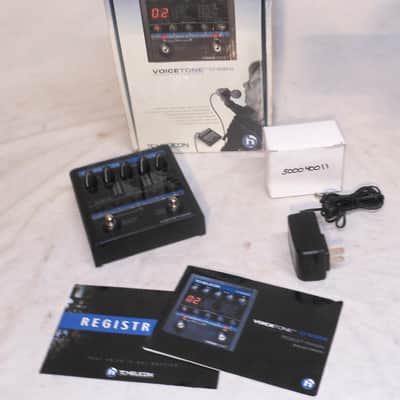 TC Electronics TC Helicon Voicetone Create Effects Processor 2010 - BLACK image 2