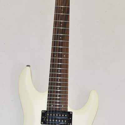 Schecter C-6 Deluxe Guitar Satin White B-Stock 1399 image 3