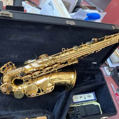 Extra Clean Used Yamaha model YAS-62 Professional Alto Saxophone; with Case,Mouthpiece image 13