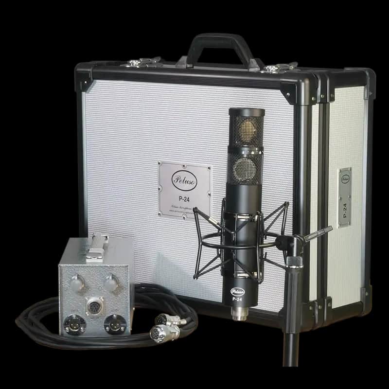 Peluso P-24 Stereo Large Diaphragm Condenser Tube Microphone image 1