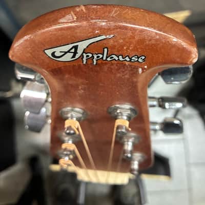 Applause by Ovation AE-128 - Acoustic Electric Guitar Trans-Red image 3