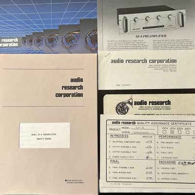 Audio Research SP-8 SP8 Vintage Tube Preamplifier image 11
