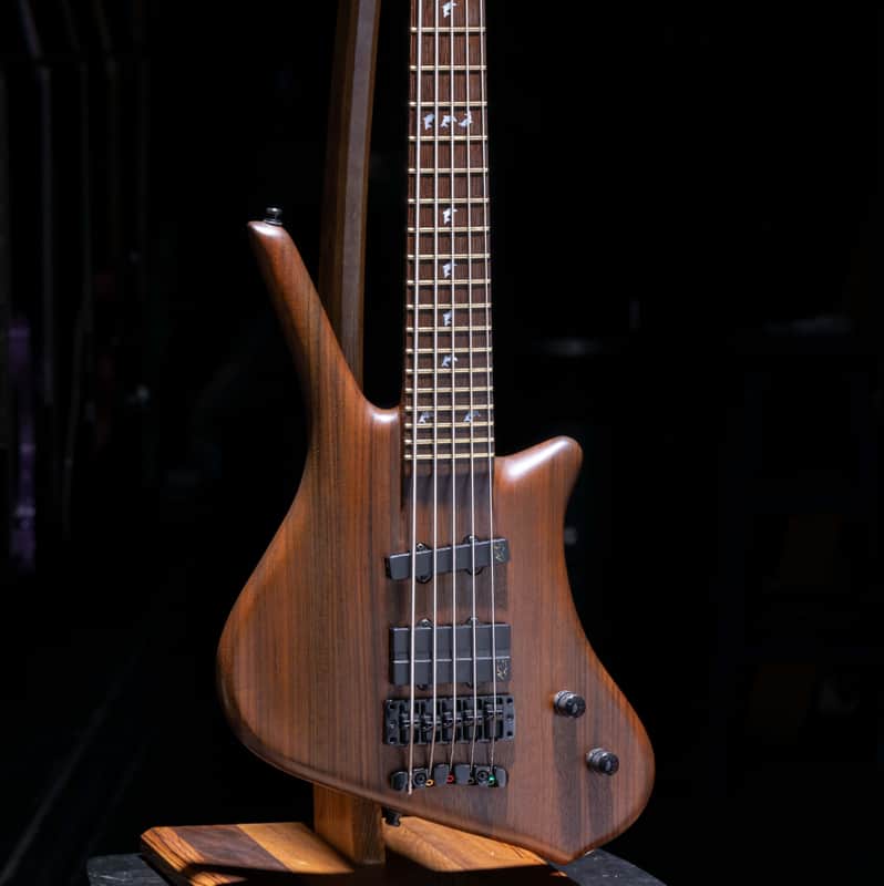 Warwick Dolphin Pro I - 5-string | 2005 - natural oil | electric 5-string bass guitar image 1