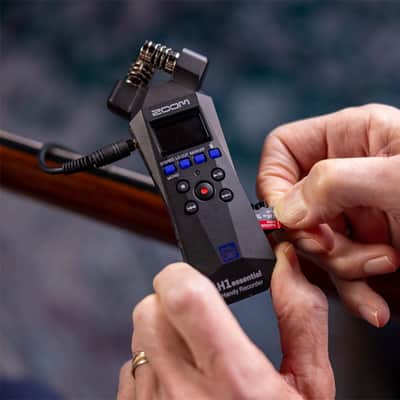 Zoom H1essential 2-Track 32-Bit Float Handy Recorder image 10